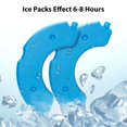 thumbnail image 4 of Comedero para mascotas iPettie Donut Frost de repuesto Ice Packs, paquete de 2, 4 of 6