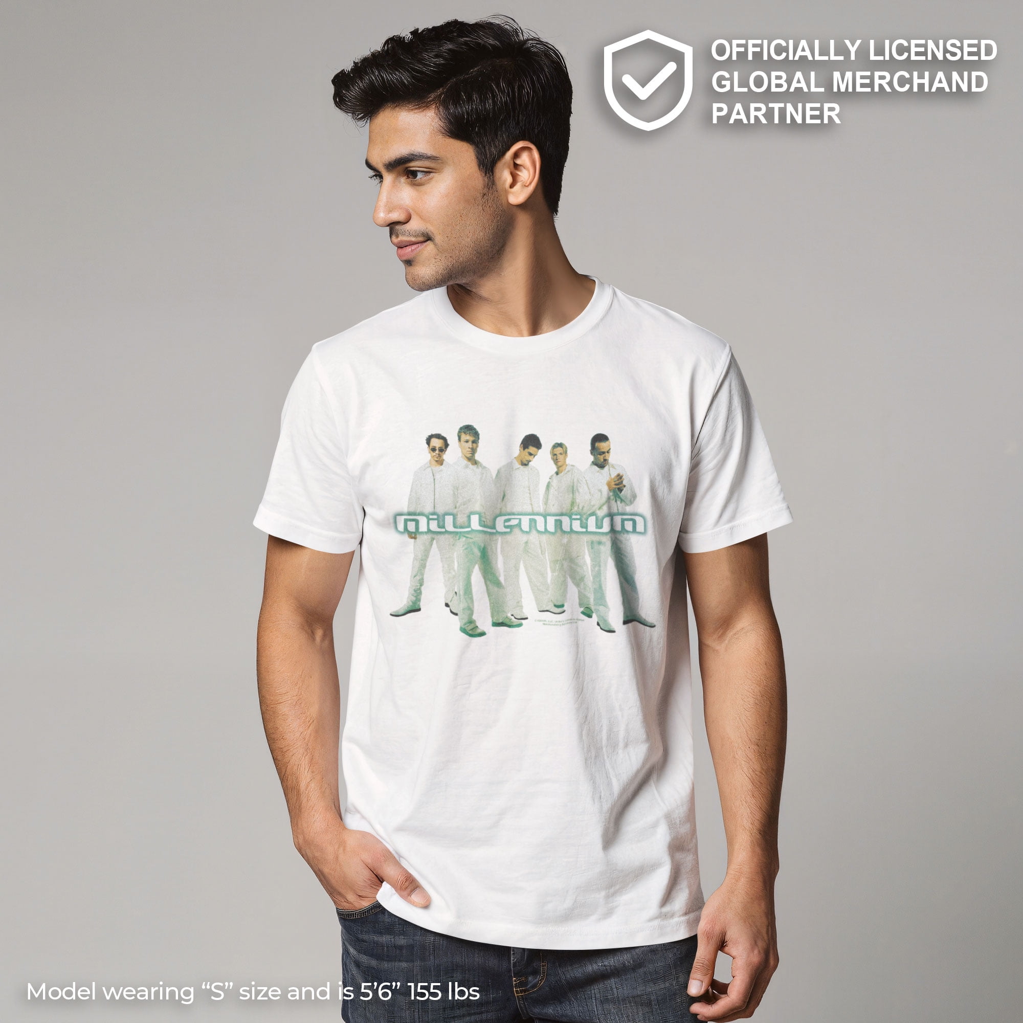 Men's Backstreet Boys Millennium Album Cover Graphic T-Shirt