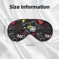 thumbnail image 5 of PAYOHTO Music Rock Soft Sleep Mask Comfort Pure Silk Eye Cover for Travel Office Camping, 5 of 7