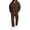 Coffee-A#110803aa, variant on Trgacdwlo Men's Hoodie Tracksuit 2 Pieces Set Athletic Fleece Quarter Zip Casual Hooded Sweatshirt and Sweatpants Set Winter Athletic Sweatsuit Outfits for Men