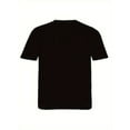 thumbnail image 2 of T-Shirt Col Rond Décontracté pour Hommes avec Imprimé Cartoon "Good Beer Good Times", Légèrement Extensible, Coupe Régulière, Haut d'Été, 2 of 5