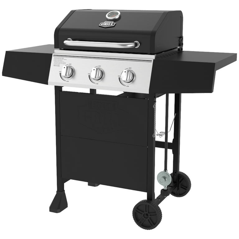 Large Propane Gas Grill 3-Burner with Grill Mats and Accessories Grill Kit  21PC