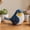 Green342, variant on Tuvgenk Blue Resin Garden Bird Statue – Realistic Outdoor Figurine for Courtyard, Balcony, Home Decor