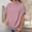 Pink, variant on WCJM Women's Summer Short Sleeve Casual Loose Swing T-Shirt Dress Women's Short Sleeve T-Shirt Women's Summer Solid Color High Neck Loose Casual Short Sleeved T Shirt Top