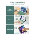 thumbnail image 3 of Protective Case With Keyboard Compatible with iPad 7/8/9 Gen 10.2inch,Compatible With Samsung Galaxy Tab S6 Lite 10.4/Huawei MatePad Pro 11inch,Built-, 3 of 4