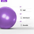 thumbnail image 2 of HSHDLDF Mini Pilates Ball Exercise Ball for Yoga 25cm Mini Yoga Ball, Core Ball,Small Workout Ball, Mini Stability Ball,Ballon Exercise Ball for Aadults, 2 of 7