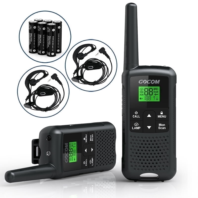 GOCOM G200 Long Range Walkie Talkies 2-Pack