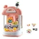 thumbnail image 1 of Mini máquina expendedora de garras para niños, juguete con dos modos de suministro de energía para interiores con luces y rosa 20 muñecas, 1 of 9