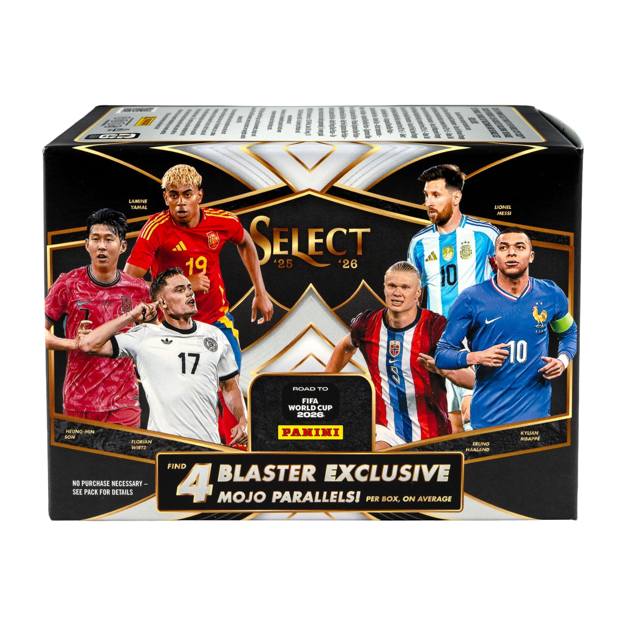 2026 Panini Select Road to FIFA World Cup Trading Cards Blaster Box