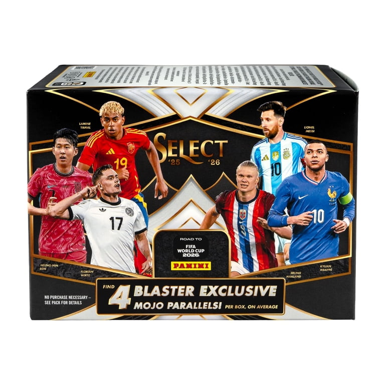 2026 Panini Select Road to FIFA World Cup Trading Cards Blaster