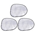 thumbnail image 1 of 3 Pcs Pare-Soleil Anti-UV pour Volant de Voiture, 1 of 8