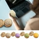 thumbnail image 1 of Pelota antiestrés pequeña de silicona,juguete antiestrés con forma de bollo grande para pellizcar con las manos y juguete antiestrés musical para niños y adultos (verde,4,5 cm,1 pieza) Rkxzt, 1 of 9