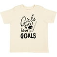 thumbnail image 3 of Inktastic Girls Gotta Have Goals Hockey Player Girls Toddler T-Shirt, 3 of 5