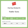 thumbnail image 6 of Hanes Girls Low-Cut Socks, 6 Pairs, Pure Comfort SuperSoft Low-Cut Socks for Infant and Toddler Girls, 6 of 6