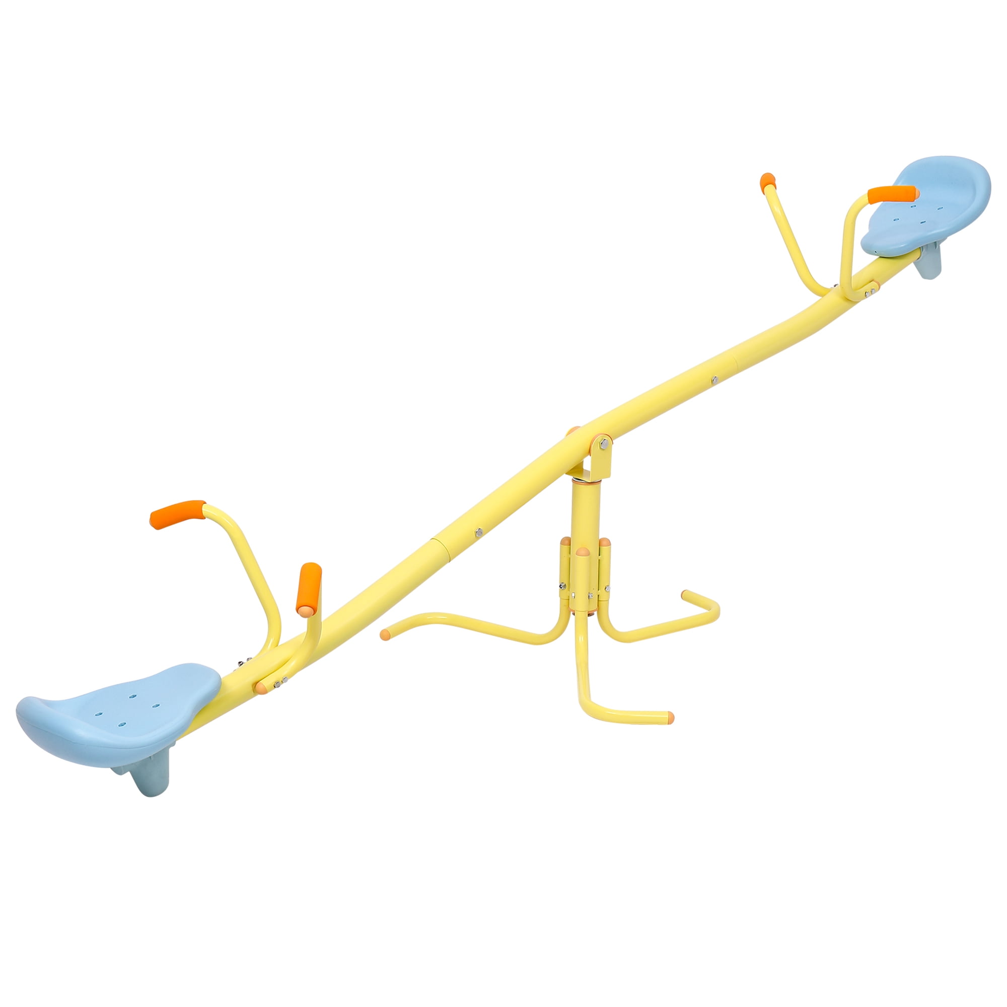 WonkaWoo Teeter Totter See Saw for Kids Outdoors, 360 Swirling Fun