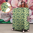 thumbnail image 4 of Yellow Blue Butterfly Pattern Luggage Cover Fashion Suitcase Cover Baggage Covers Fit 25-28 Inch Luggage (Go Travel), 4 of 5