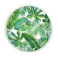 thumbnail image 1 of Tropical Banana Leaf Oversized Beach Towel, 60 Inch Microfiber Sandproof Floor Mat, Quick-Dry for Pool & Camping, 1 of 2