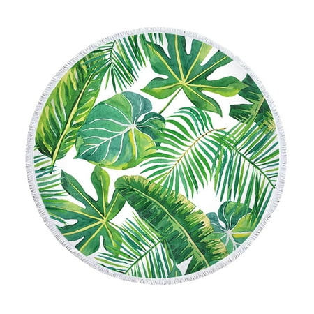 

Yedhsi Foot Cushions Tropical Plant Banana Leaf Multifunctional Bath Towel Beach Towel Floor Mat Wholesale