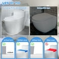 thumbnail image 5 of Bocaoying 2 Pack Baby Toilet Lock, Baby Proof Toilet Seat Lock, Toddler Proof Toilet Lock, Toddler Safety Toilet Lock with Adhesive Fit for Most Toilet Lid, Suit Baby Aged 1-3, 5 of 7