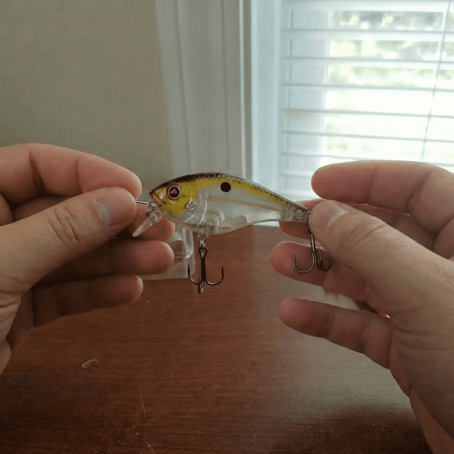 (2 pack) Ozark Trail Square Bill Crankbait Fishing Lure – Threadfin Shad