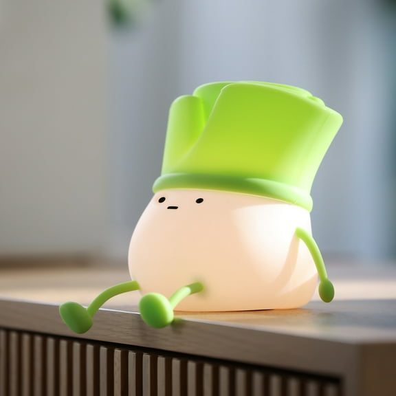 Silicone Dimmable Night Light 3-Level Brightness Nursery Nightlight Rechargeable Bedside Touch Lamp for Bedroom Gift Idea