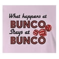 thumbnail image 3 of 9 Crowns Tees Bunco Dice Game Night Funny Graphic Shirt (Happens Juniors Pink, XS), 3 of 3