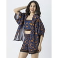 thumbnail image 2 of Moomaya Women's Printed 3 Piece Cord Set, Vacation Co-Ords For Summer, Resort Beach Wear, 2 of 9