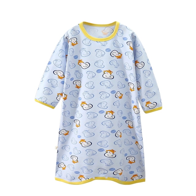 Birdeem Tout-Petits Bébés Filles Garçons Manches Courtes T-Shirt Imprimé Coloré Col Rond Combinaison Barboteuse Pyjama pour Enfants