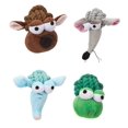 thumbnail image 6 of Dog Toy Knotted Rope Animal Ball Head Elephant Frog Mouse Monkey or Set of all 4 (Brown Monkey), 6 of 6