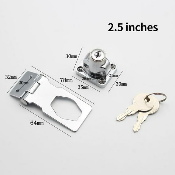 Kit Easy To Install Lock Door Keys With Screws Hardware Home Improvement Safety