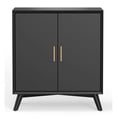 thumbnail image 4 of Flynn Small Bar Cabinet, Black, 4 of 6