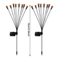 thumbnail image 3 of 2-Pack Solar Halloween Pumpkin Lights – Waterproof LED Garden Stakes (Auto On/Off, Decorative Party Lights for Yard & Pathway), 3 of 7