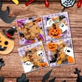 thumbnail image 4 of Halloween Party Supplies,100 Pack Self Seal Candy Bags,Ghost Themed Cookie Packaging,4x6 Inch Treat Bags for Nougat Pastries,Snowflake Printed Gift Bags, 4 of 6