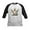 Black/White, variant on CafePress - Ghost With A Funny Face Kids Baseball T Shirt - Kids Cotton Baseball Jersey, 3/4 Sleeve Shirt