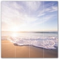 thumbnail image 1 of Picture-Tiles.com: Beach Ceramic Tile Wall Mural WAL500059-44L. 32"W x 32"H using (16) 8" x 8" Ceramic Tiles-Satin Finish, 1 of 3