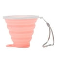 thumbnail image 2 of Taza de viaje plegable conveniente taza plegable de silicona de 270 ml con tapa para exteriores ANGGREK  Otros, 2 of 8