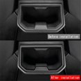 thumbnail image 4 of Armrest Box Rear Water Cup Trim For 2024 Carbon Fiber, 4 of 5
