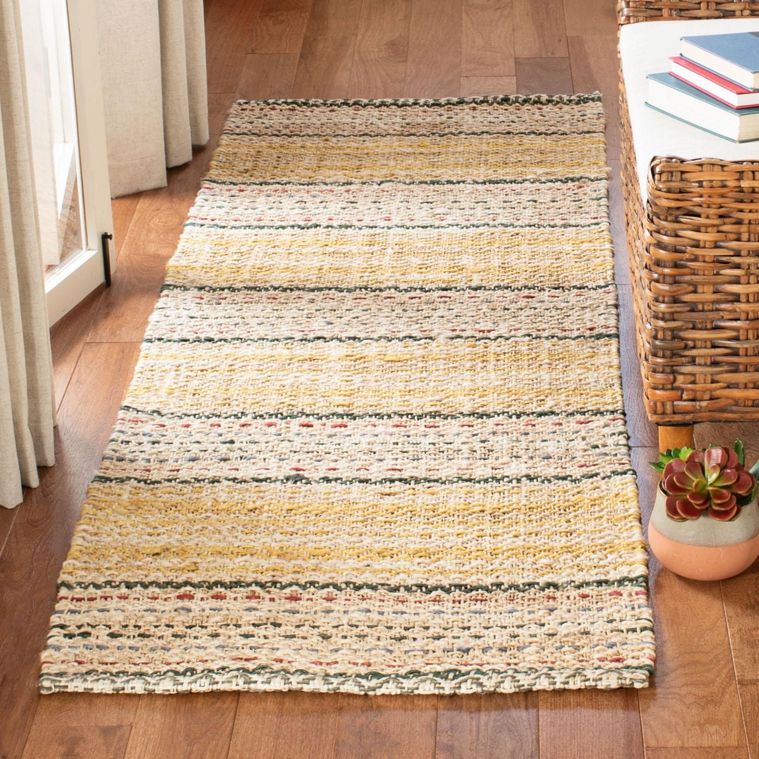 Safavieh Natural Fiber Ombre Striped Area Rug
