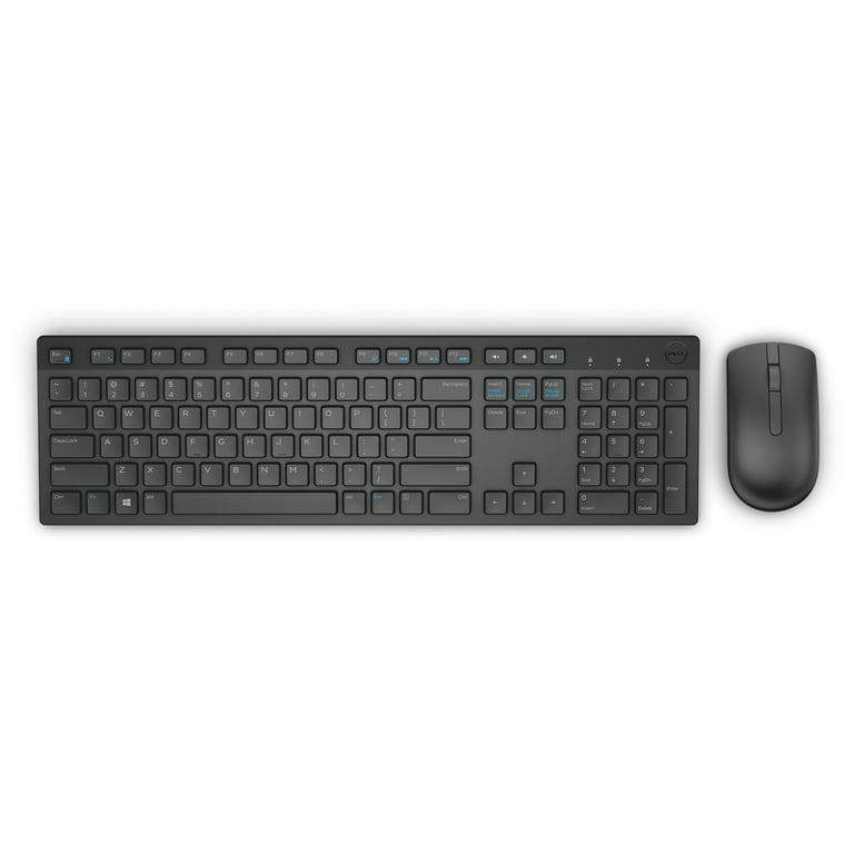 Dell KM636 Wireless Keyboard and Mouse Combo (Black