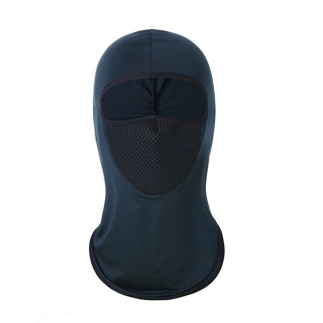 Máscara para montar a caballo de licra, seda de hielo, protector solar, transpirable, para exteriores, a prueba de viento y polvo
