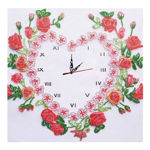 DIY mosaico Rhinestone reloj parte taladro forma especial diamante pintura Kit regalos Hugtrwg Para estrenar