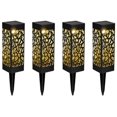 thumbnail image 1 of Luz Solar de Jardín, 4 Piezas Luces Solares de Jardín para Exteriores, Iluminación Solar Exterior Impermeable Luz de Camino LED Luz Decorativa de Jardín, para Césped, Pasillo, Patio, 1 of 4
