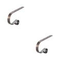 thumbnail image 4 of Yuarrent Christmas Sock Hook Metal Festival Atmospheres Hanger Home Clip Wall Holder Reusable Adjustable Pendant Xmas Fireplace Bronce rojo 2Conjunto, 4 of 6