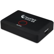 ClearClick AV To HD Converter 2.0 (Second Generation) - Convert & Record Video From AV RCA Composite Video To HDMI 1080P - Adapter For VCR, VHS, DVD, Camcorder, Hi8, Gaming To TV