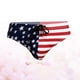 thumbnail image 3 of Bañador tipo bikini con estampado de bandera de EE. UU. para hombre, ropa de playa, talla XL (azul), 3 of 7