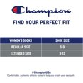 thumbnail image 2 of YWC-womens 6-pack Logo No Show SocksNo Show Socks, 2 of 4