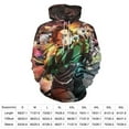 thumbnail image 2 of Demon Slayer Kimetsu Adult Sweater Pullover Hoodie 3D Printed Loose Hooded Long Sleeved Jackets Tops, 2 of 8