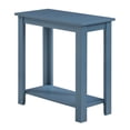 thumbnail image 5 of Convenience Concepts Designs2Go Baja Chairside End Table with Shelf, Dusty Blue, 5 of 6