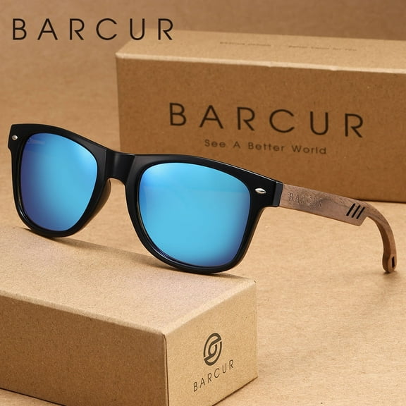 BARCUR Exquisite Vacation Style Sunglasses With UV Protection And Glare Reduction. Brand Packaging Is A Great Gift Item