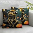 thumbnail image 3 of Orinice Frog Mushroom Fantasy Art Graphic Decoration Cushion Pillowcase Home Sofa Living Room Bed Sofa Deck Bedroom Bedroom, 3 of 5